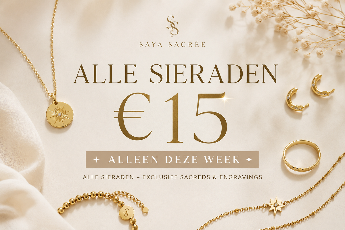 Deze week: alle sieraden voor maar €15! ✨