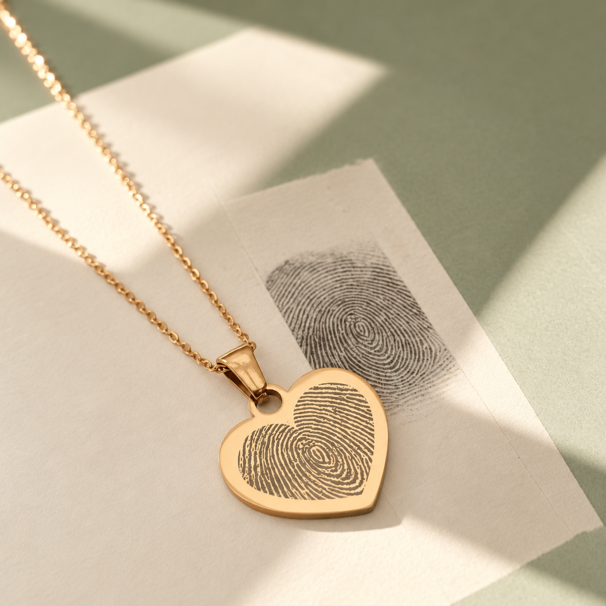 Vingerafdruk sieraden
