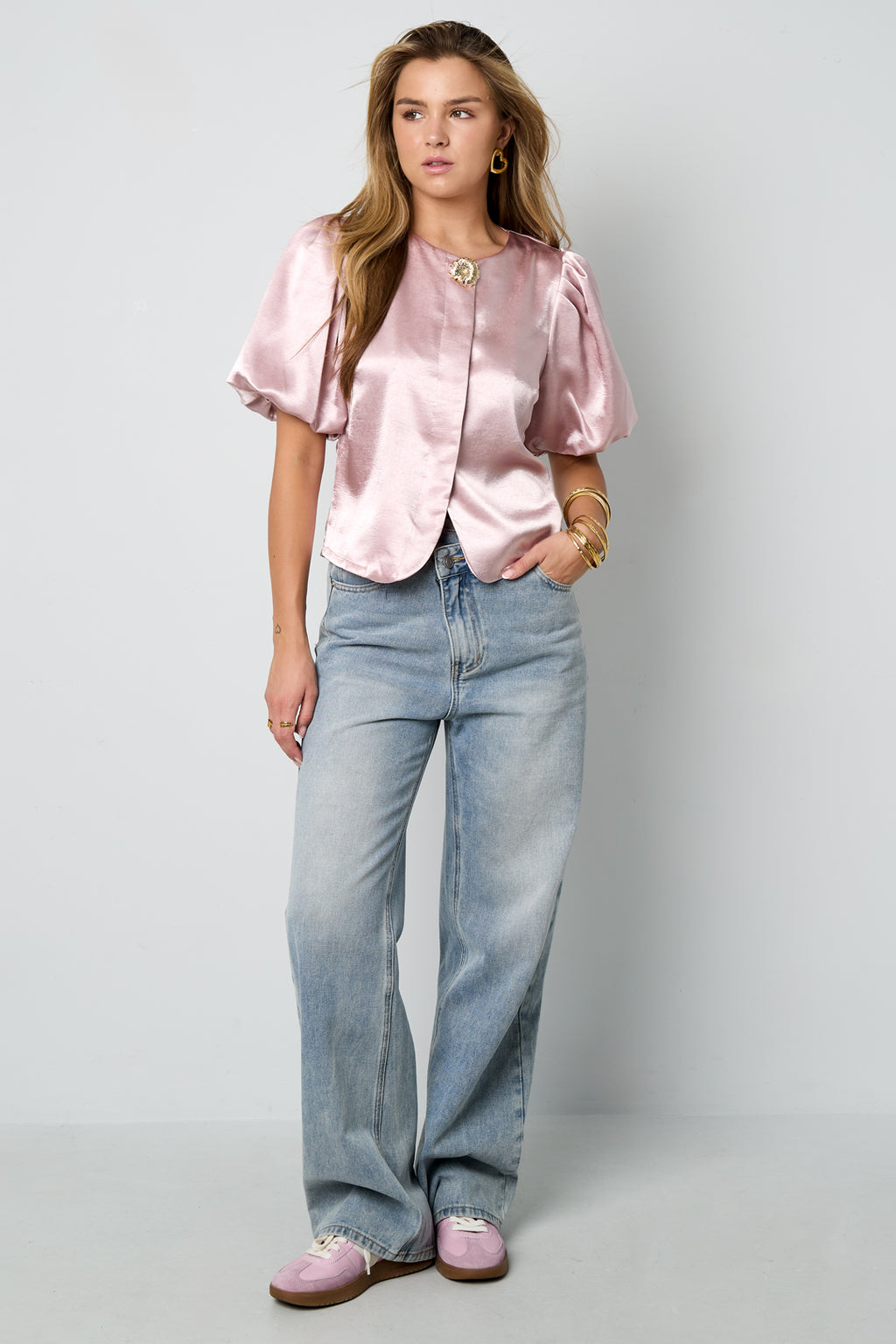 Gimme Satin Top