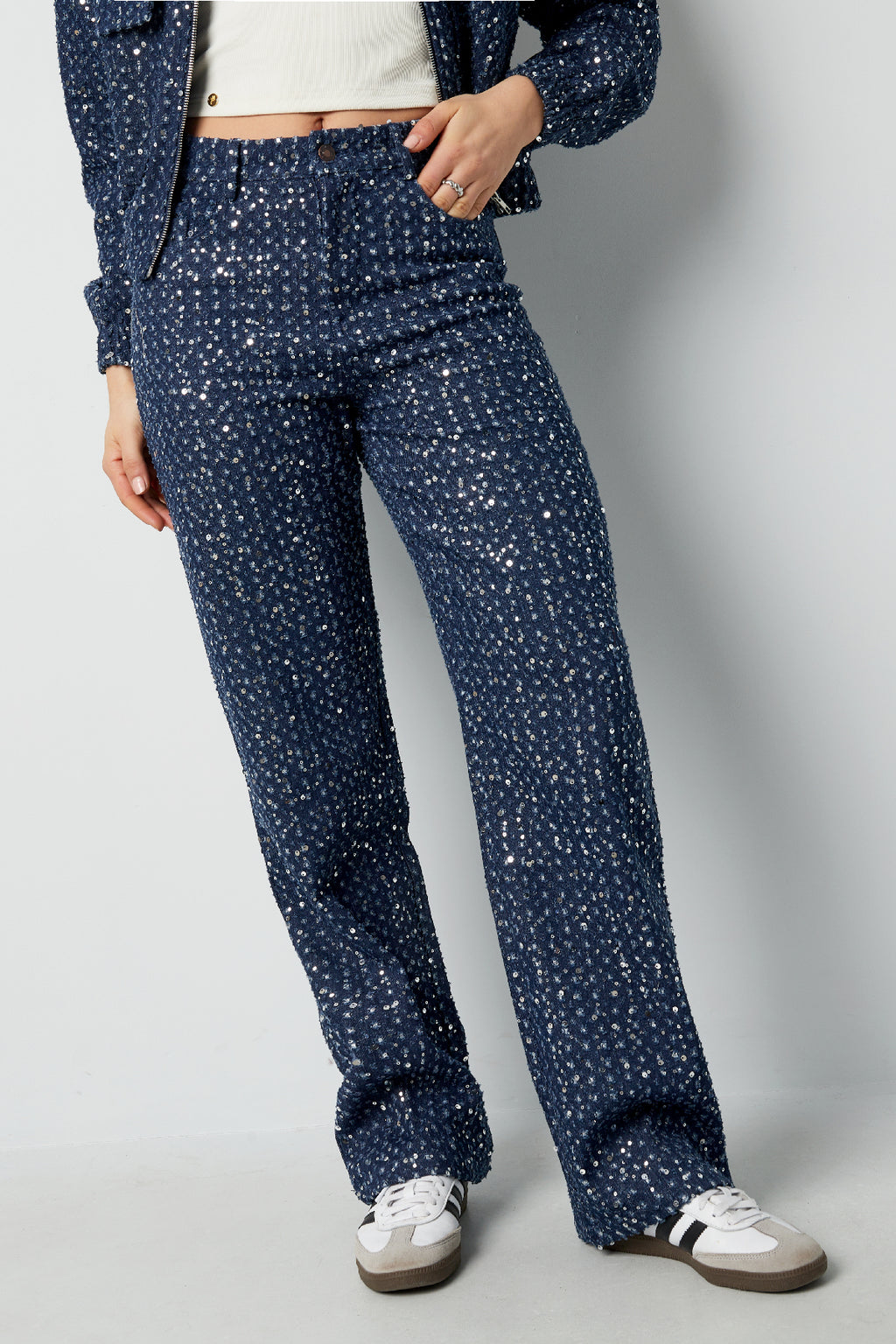 Denim Pailletten