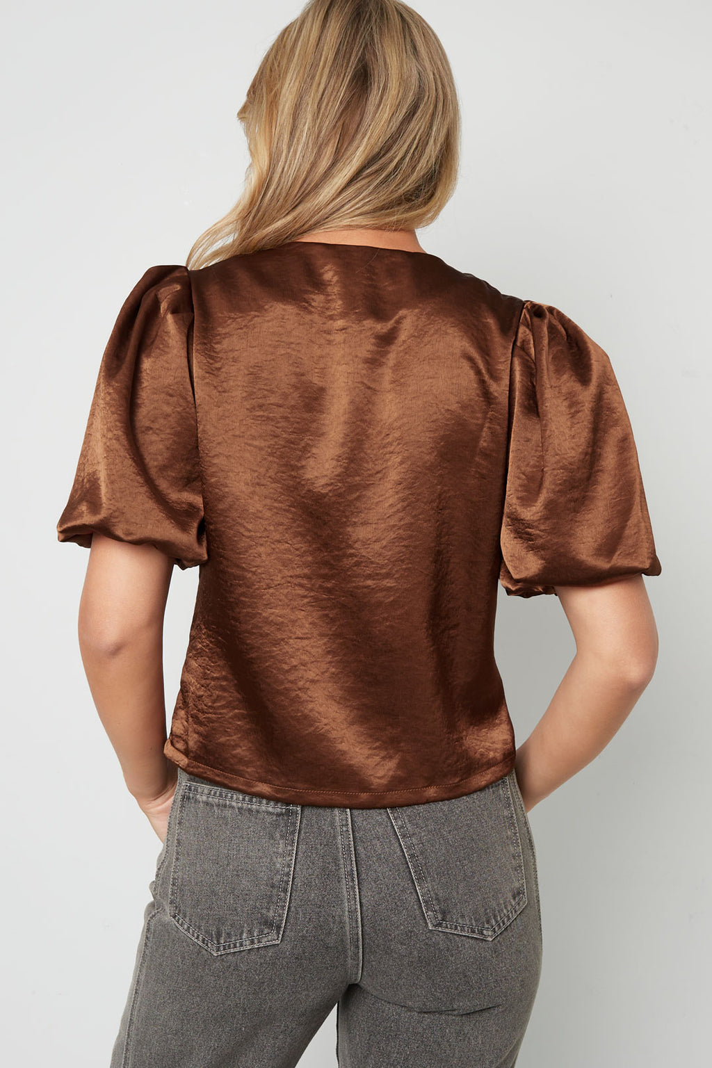 Gimme Satin Top