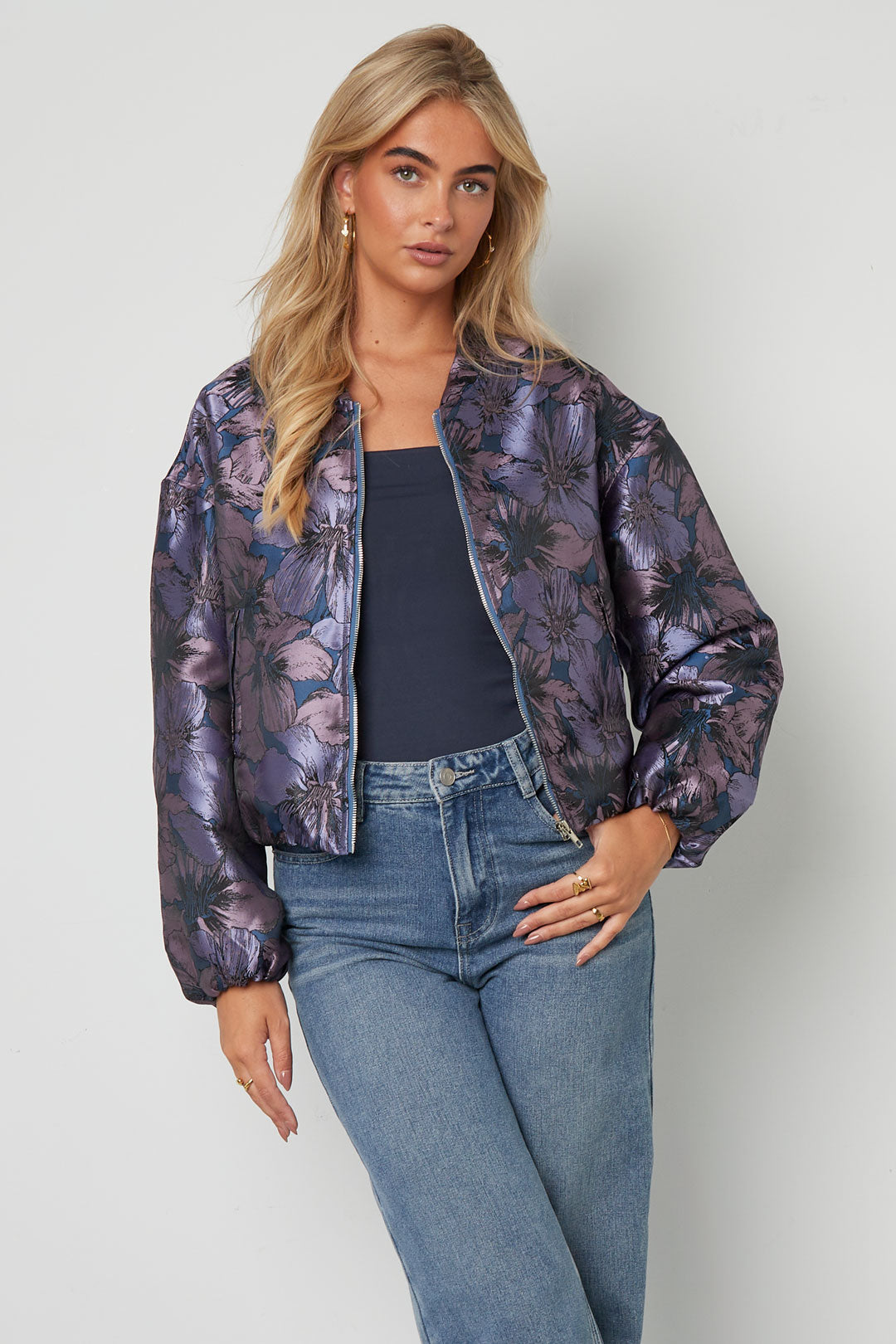 Jacquard Jasje Bloem