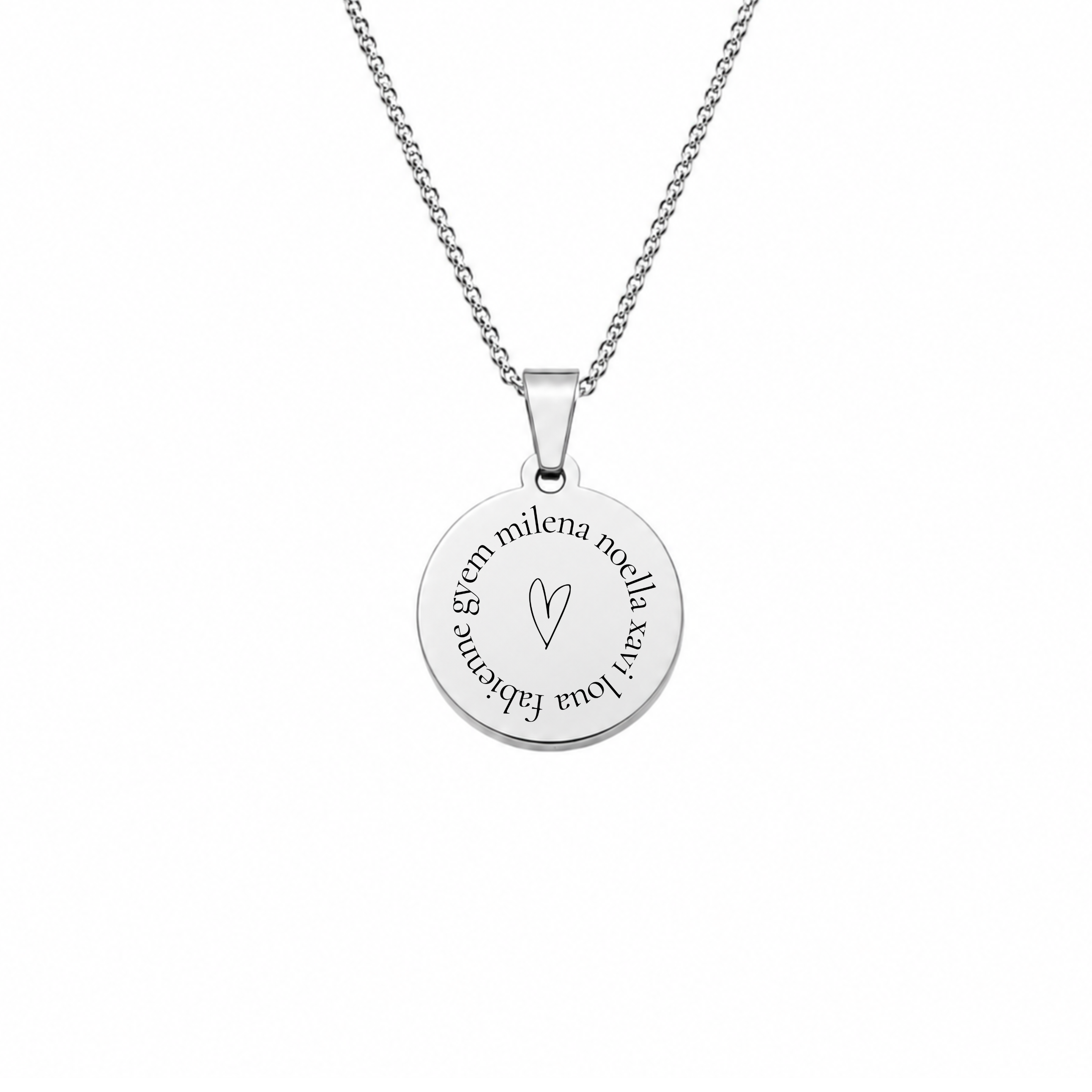 Petite Circle Necklace | ○