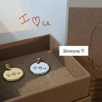 Sacred Photo Necklace | Gold