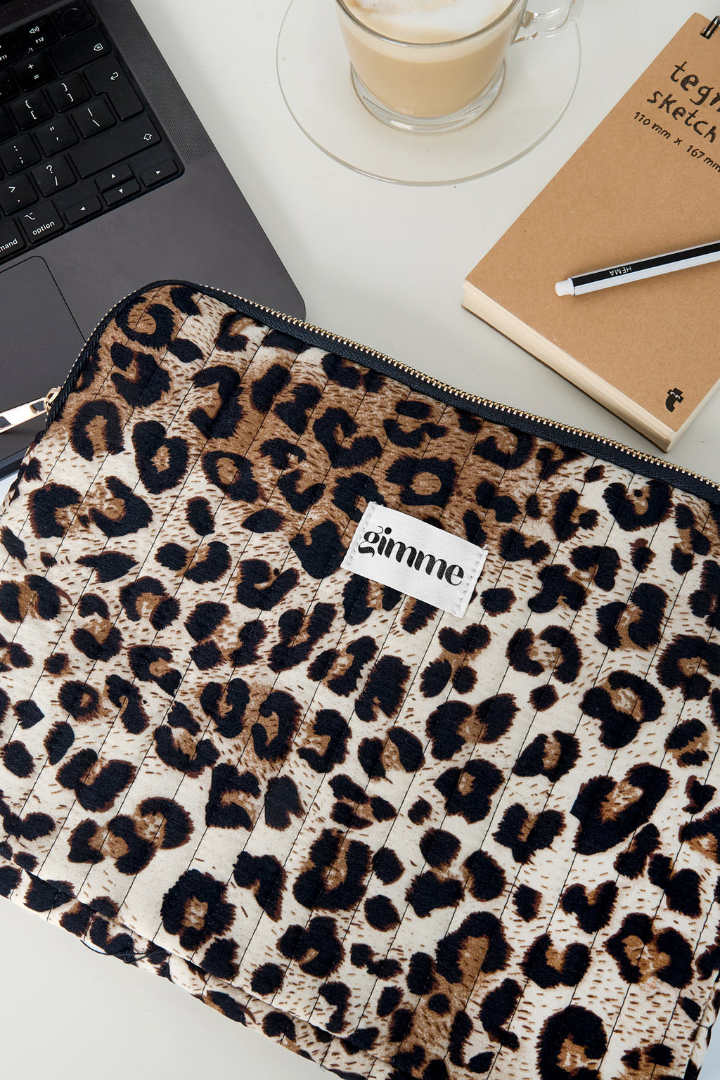Gimme leopard laptopsleeve