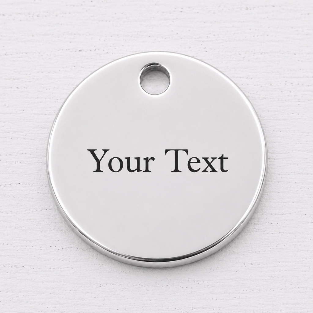 Sacred Script Charm – Silver