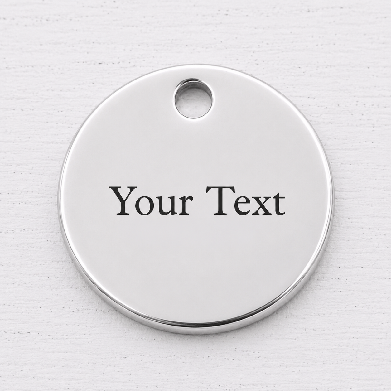 Sacred Script Charm – Silver