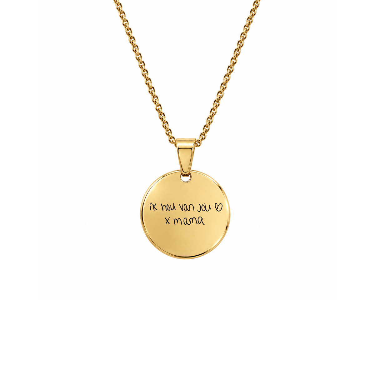 Ketting met handschrift