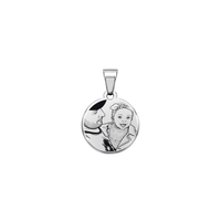 Petite gepersonaliseerde ronde bedel | 15mm