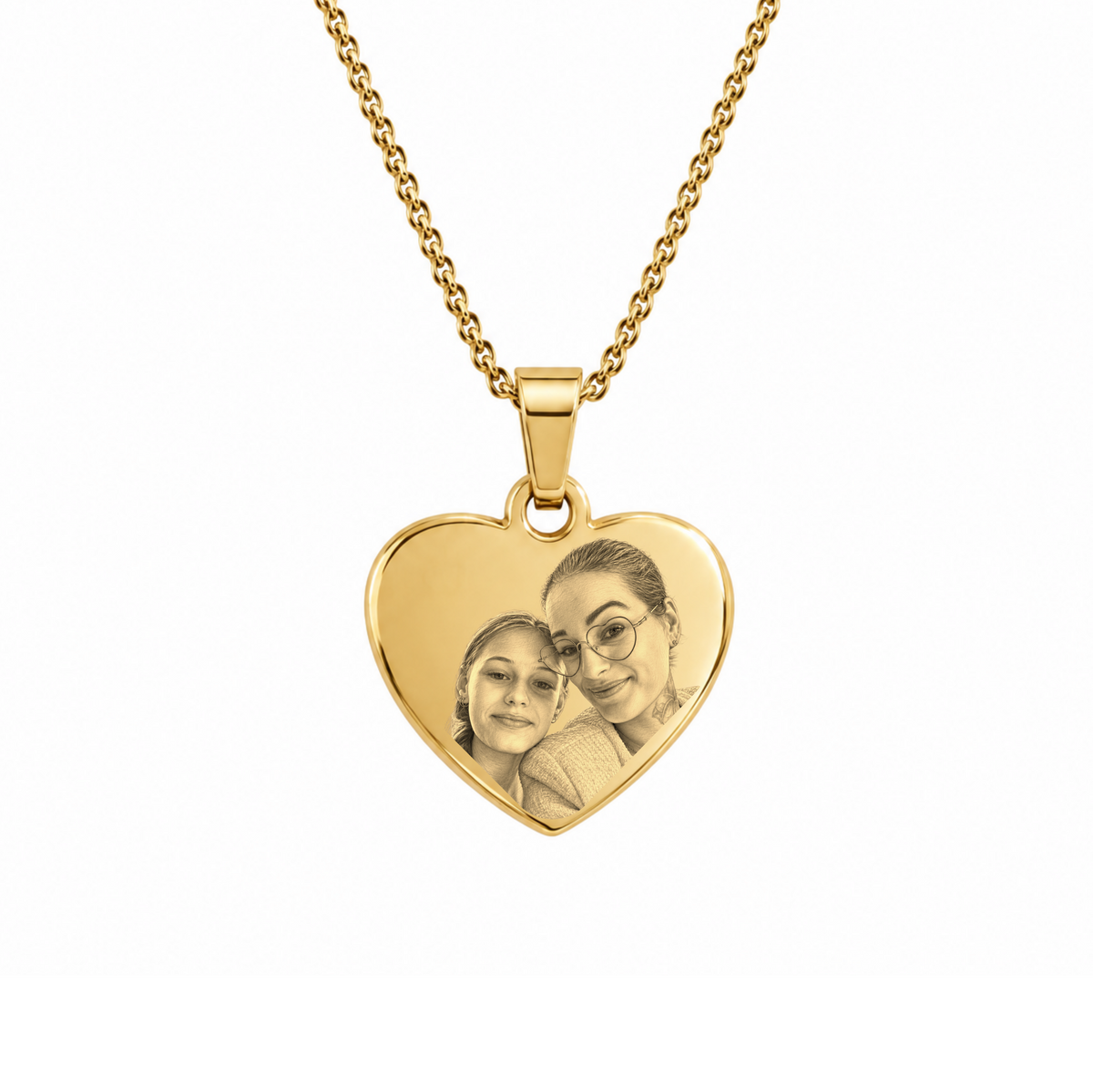 Amoré ketting met portretfoto