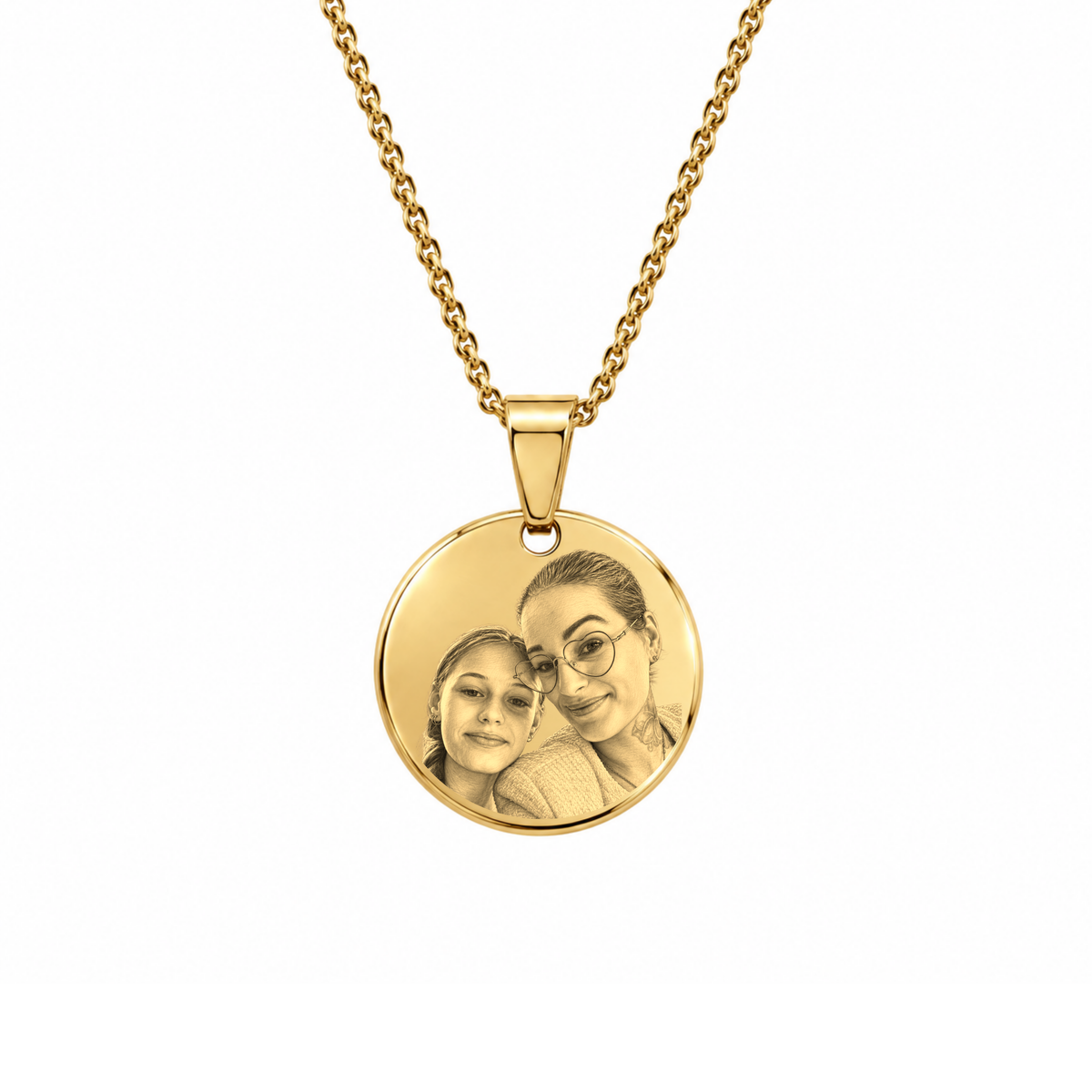 Ketting met portretfoto