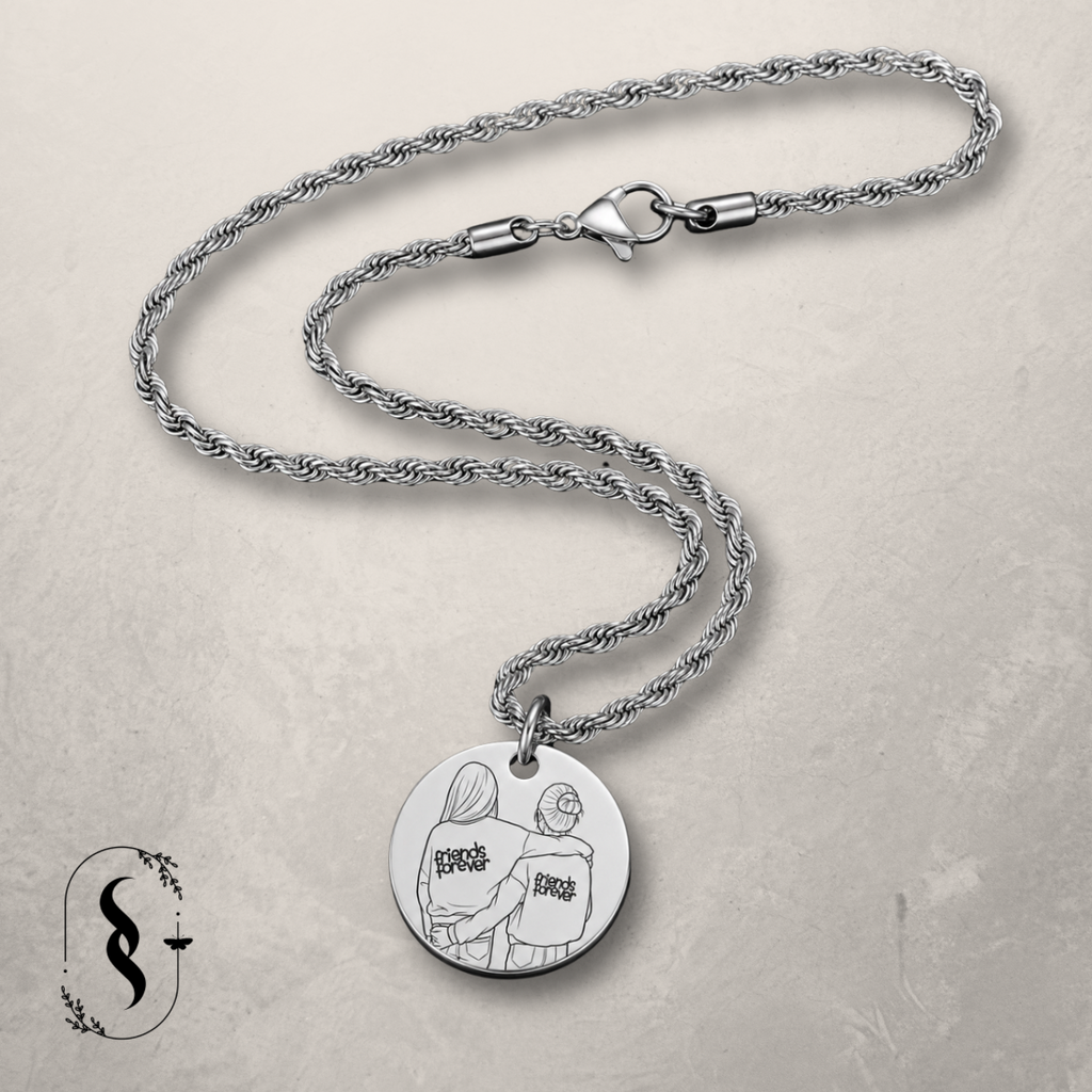 Memento Photo Charm – Silver