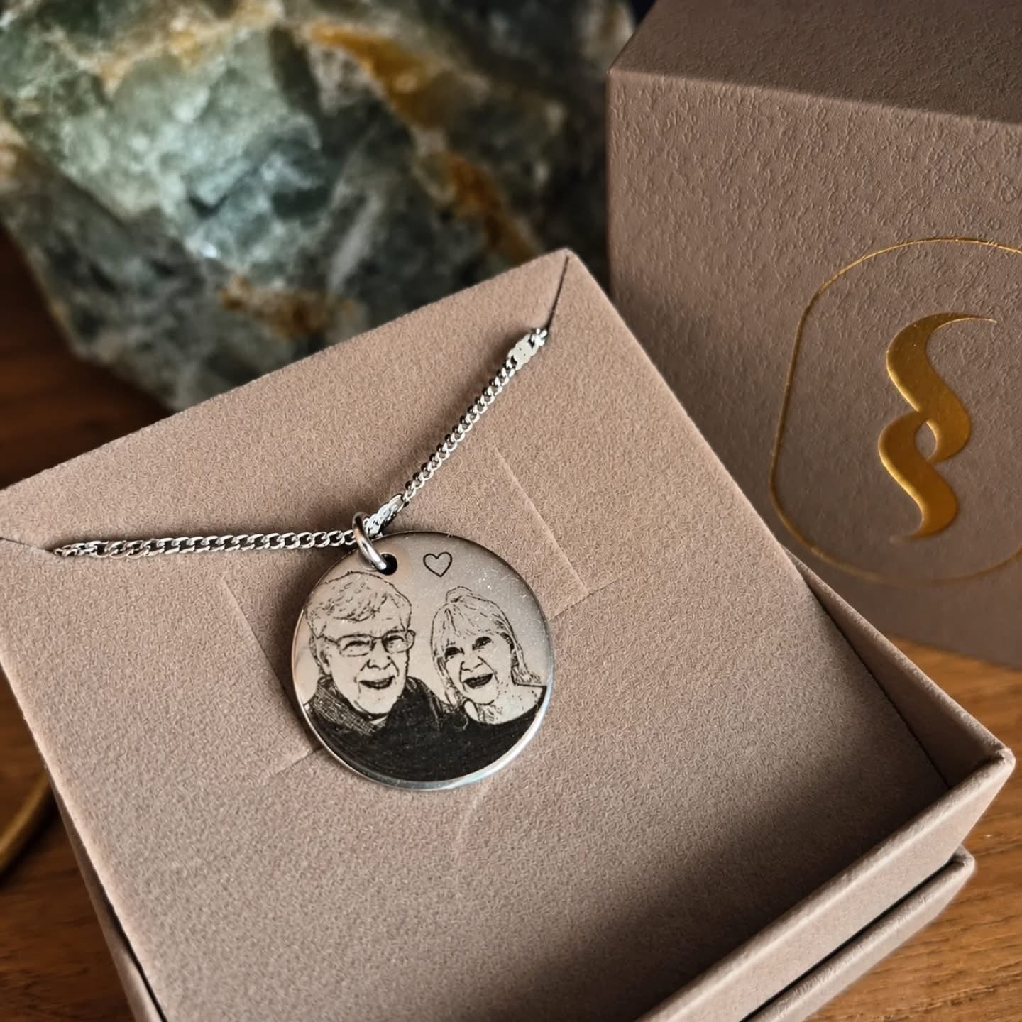 Sacred Photo Charm – Silver