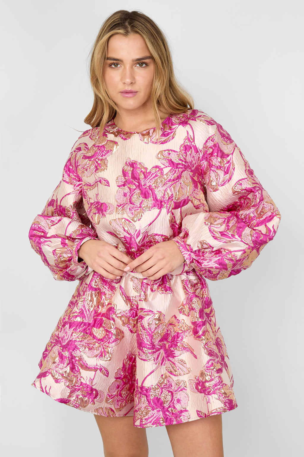 Bloemenjumpsuit