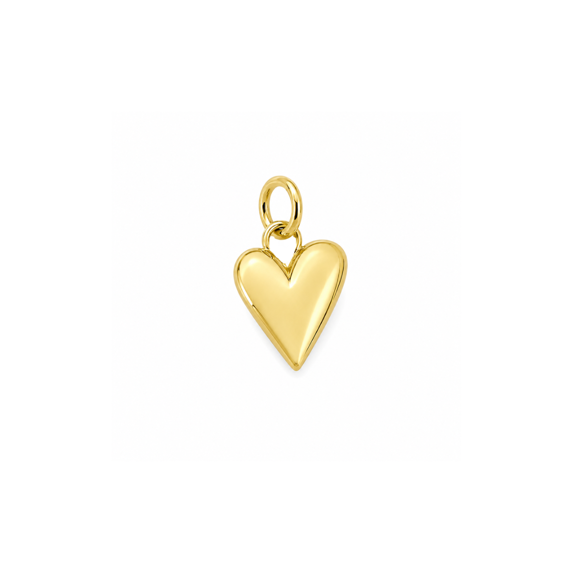 Golden Sacred Heart Charm
