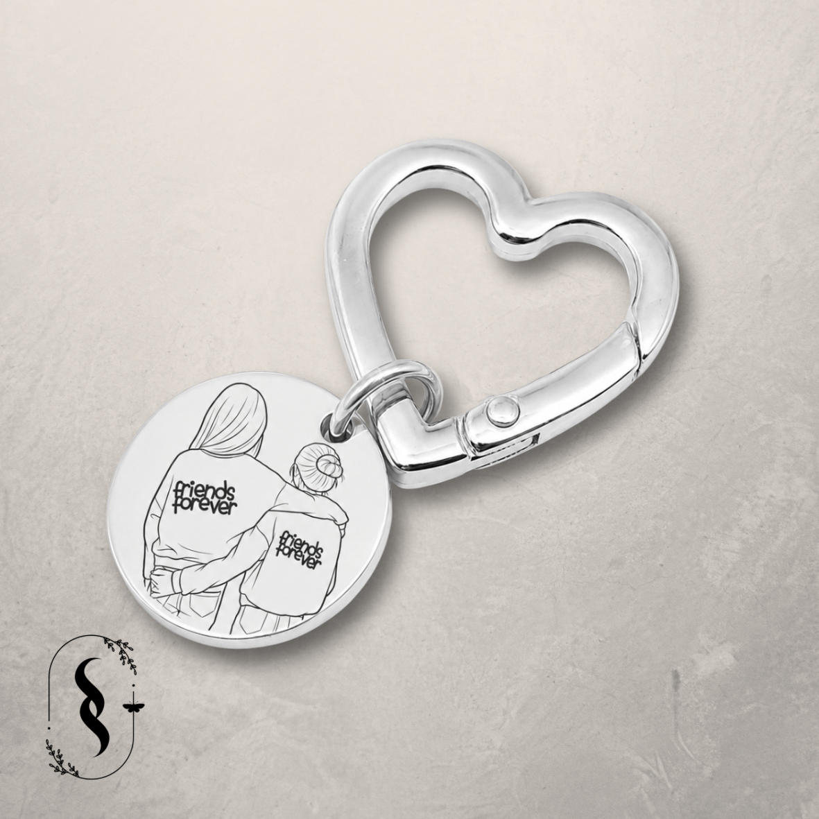 Sacred Photo Charm – Silver