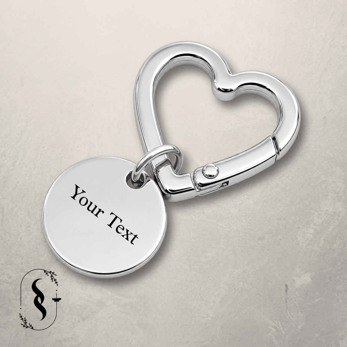 Sacred Script Charm – Silver