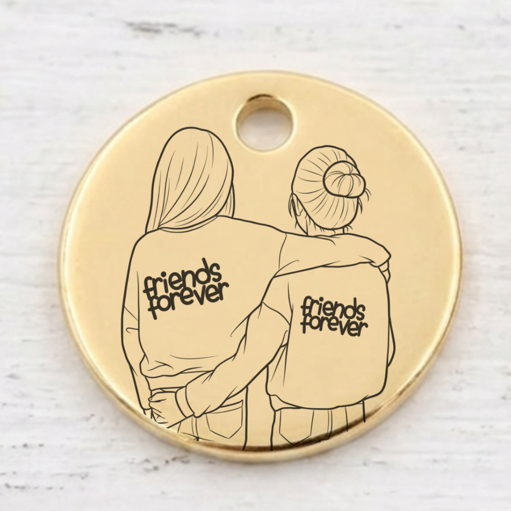 Sacred Photo Charm – Gold