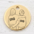 Sacred Photo Charm – Gold