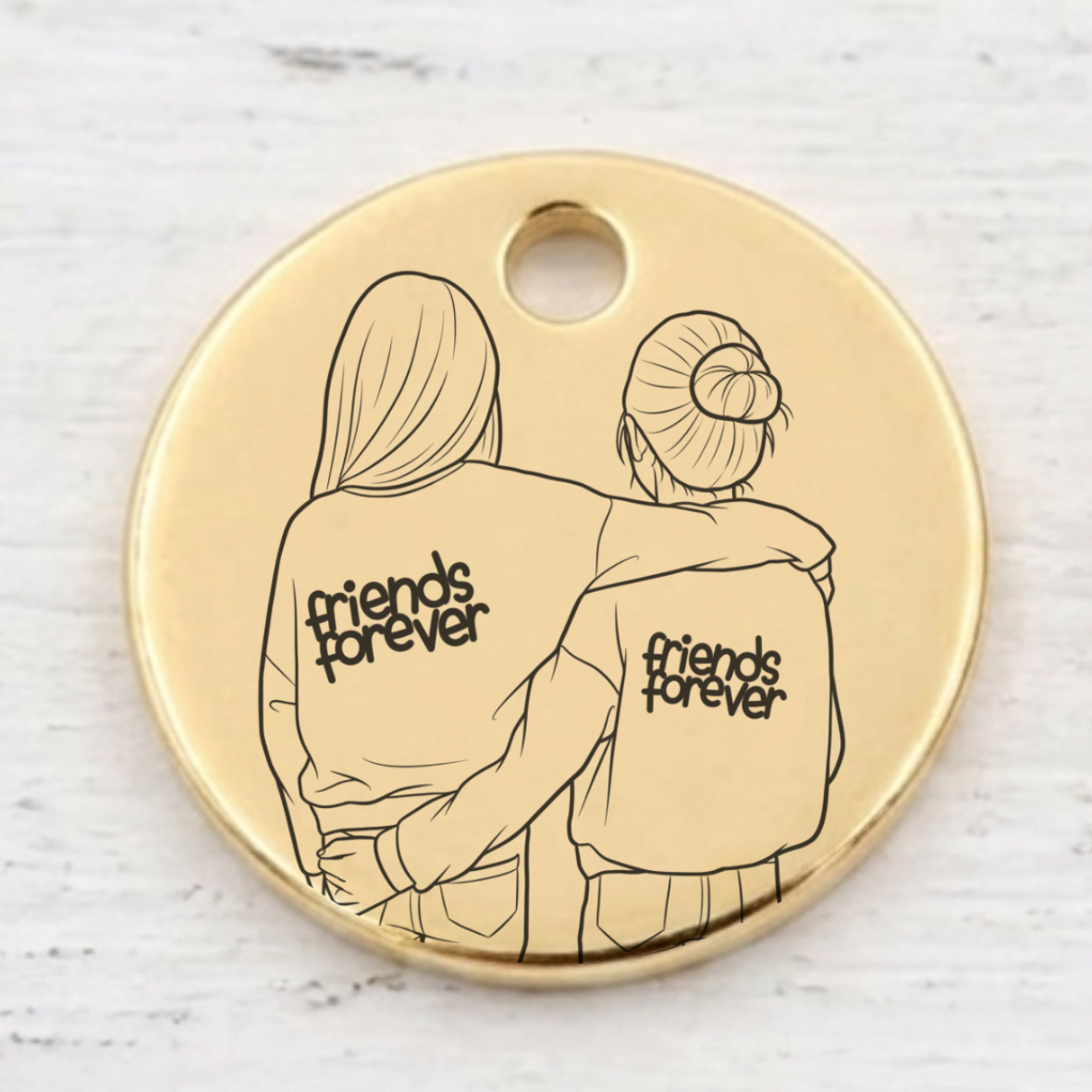Sacred Photo Charm – Gold