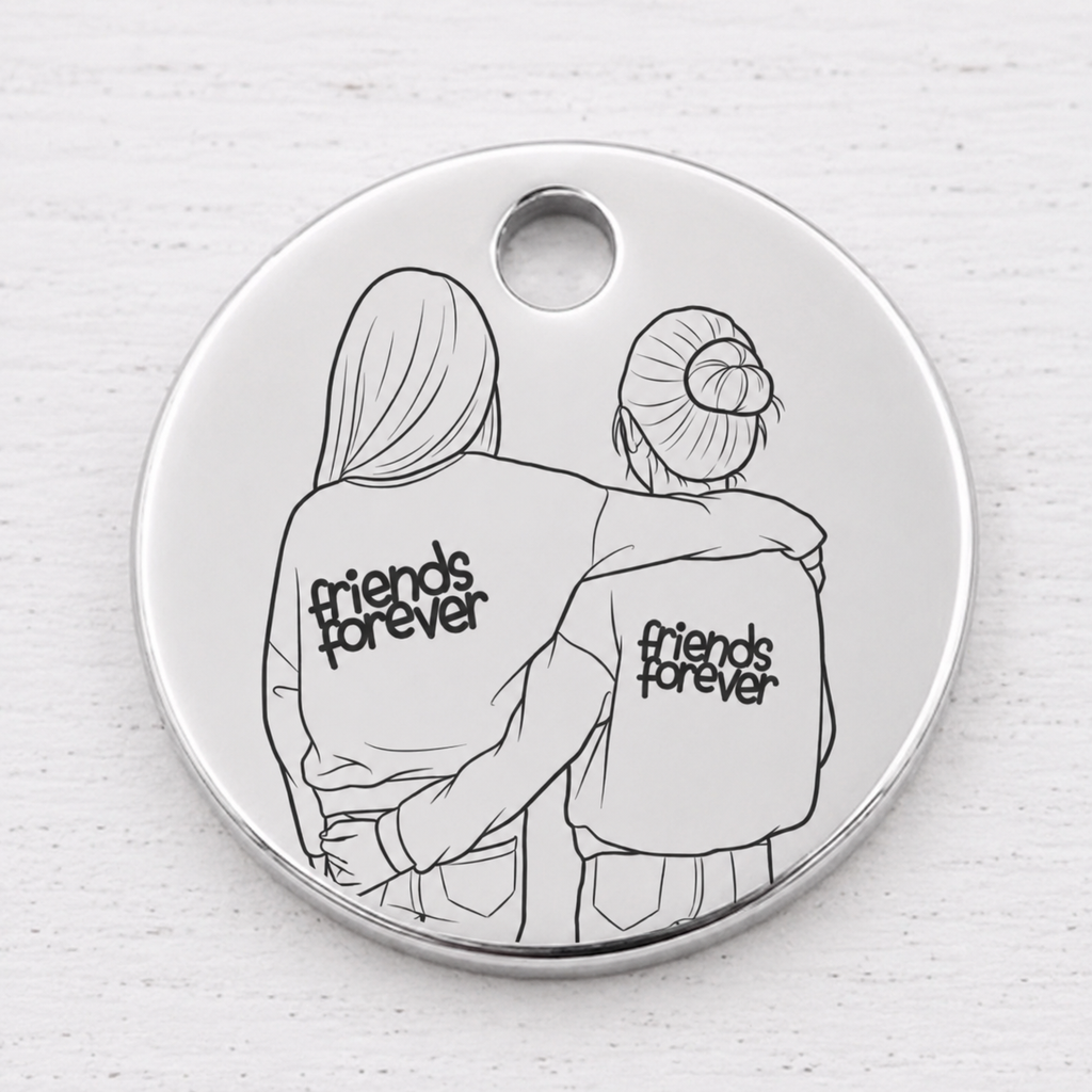 Sacred Photo Charm – Silver