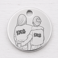 Sacred Photo Charm – Silver