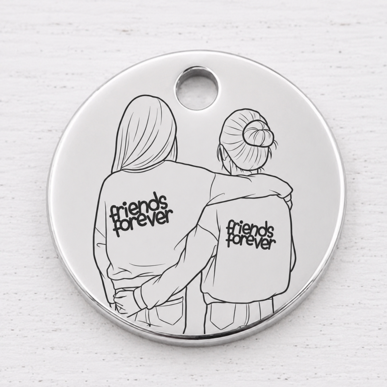 Sacred Photo Charm – Silver
