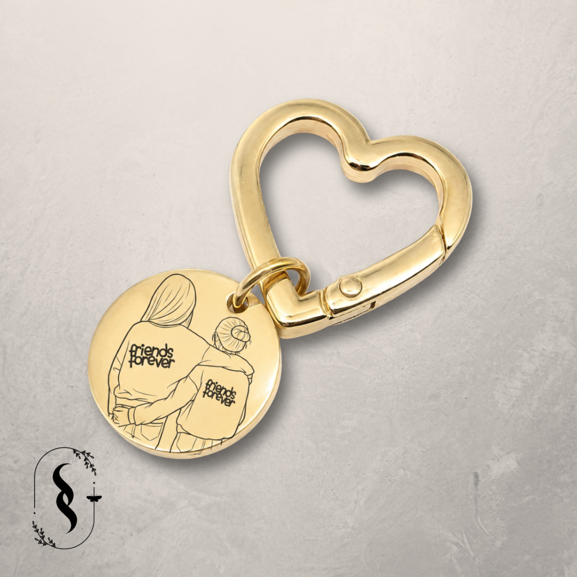 Sacred Photo Charm – Gold