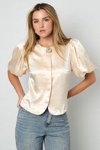 Gimme Satin Top