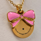 October Awareness Neckless 🎀