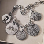 Sketch Portrait Necklace | ○♡