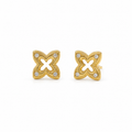 Golden Clover Studs
