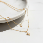 Celeste Twin Glow Necklace