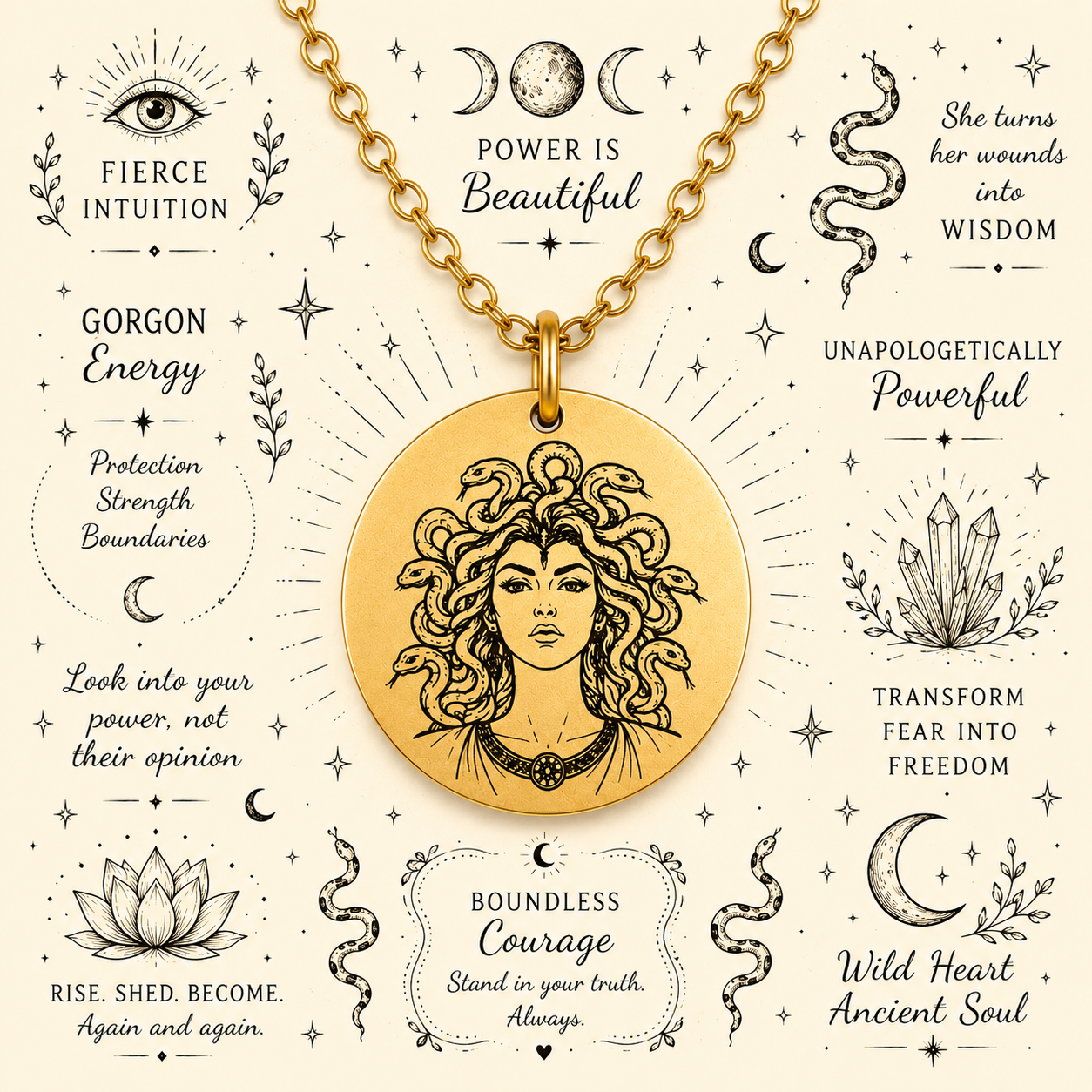 Medusa — Goddess of Protection & Power