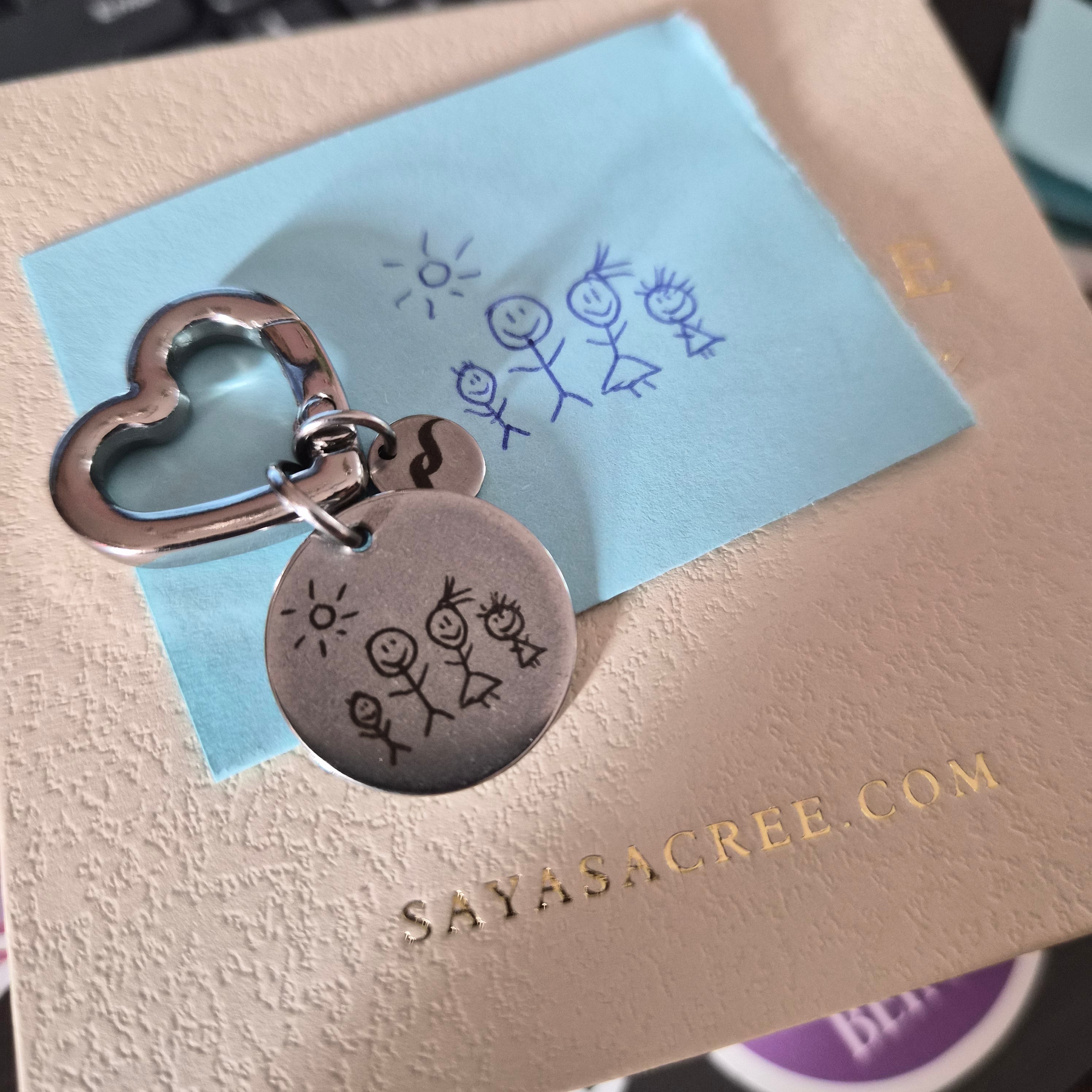 Sacred Photo Charm – Silver