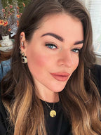 Sacred Photo Necklace | Gold