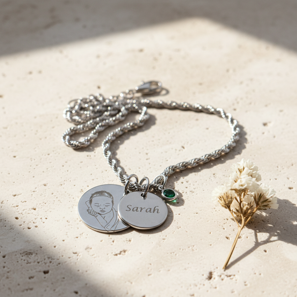 Memento Birthstone Necklace