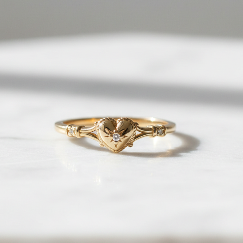 Sacred Heart of Venus Ring