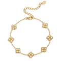 Golden Clover Bracelet