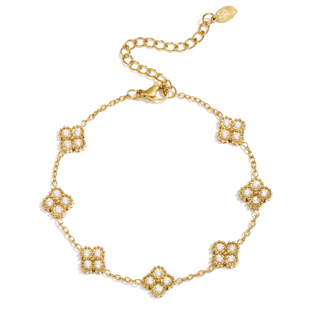 Golden Clover Bracelet