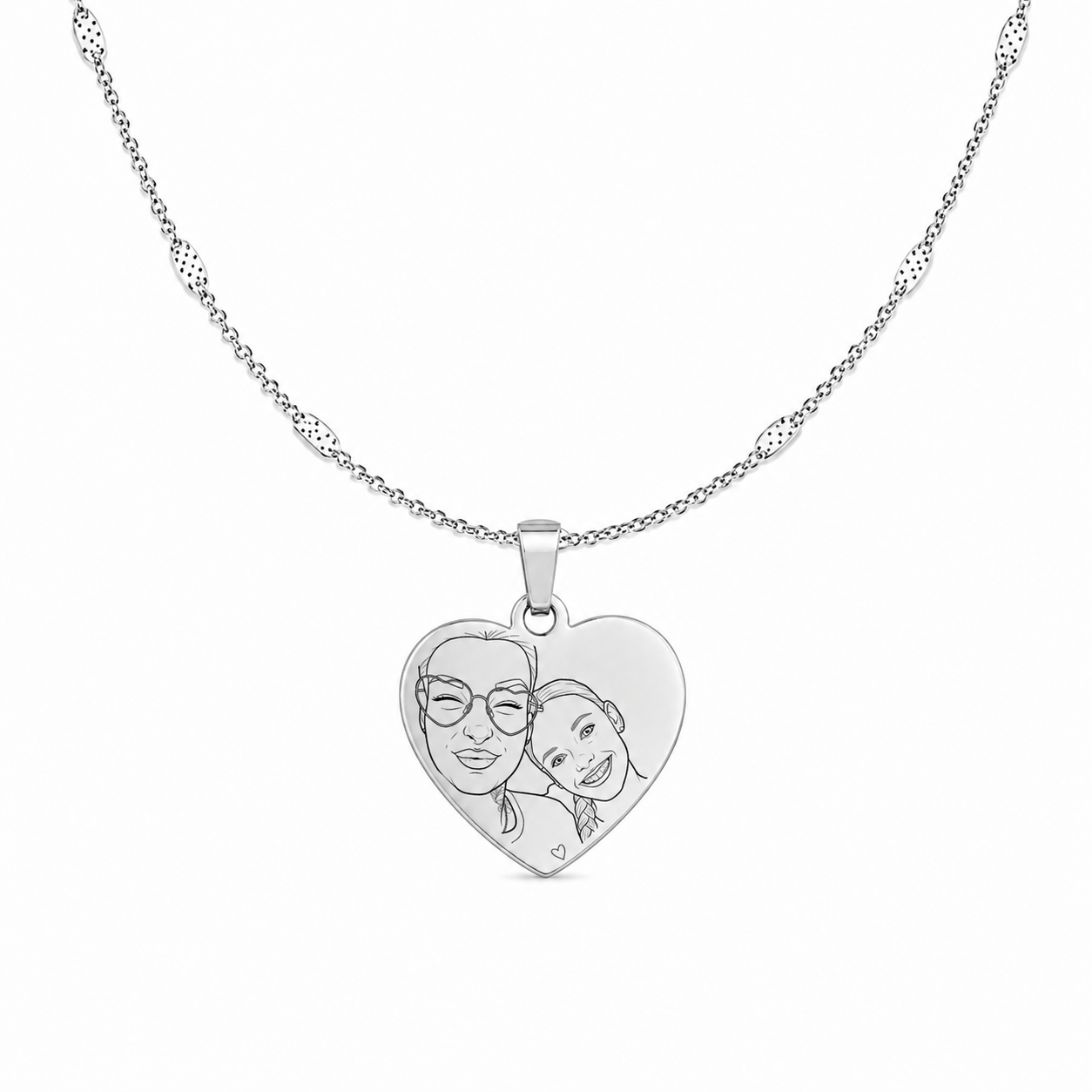 Amore Photo Charm | Silver