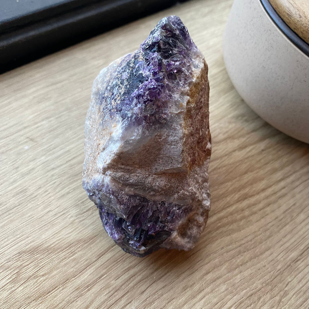 Amethist in Moedergesteente - 514 gram