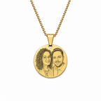 Sketch Portrait Necklace | ○♡