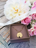 Sacred Photo Necklace | Gold