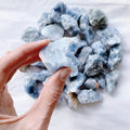 BLAUWE CALCIET | Ruw | stimuleert analytisch denken, bevordert de concentratie, trekt succes aan