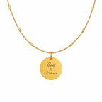 Sacred Photo Necklace | Gold