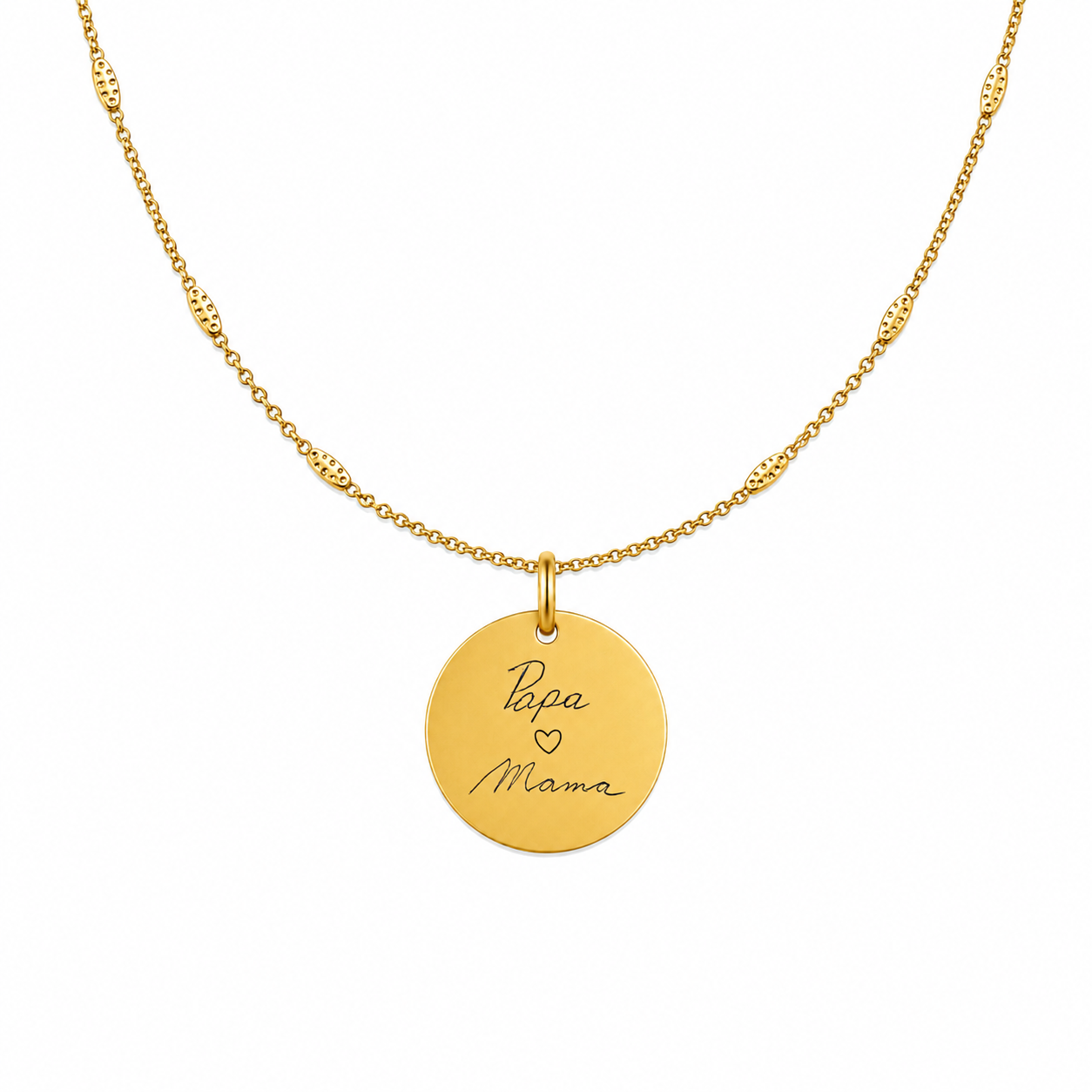 Sacred Photo Necklace | Gold