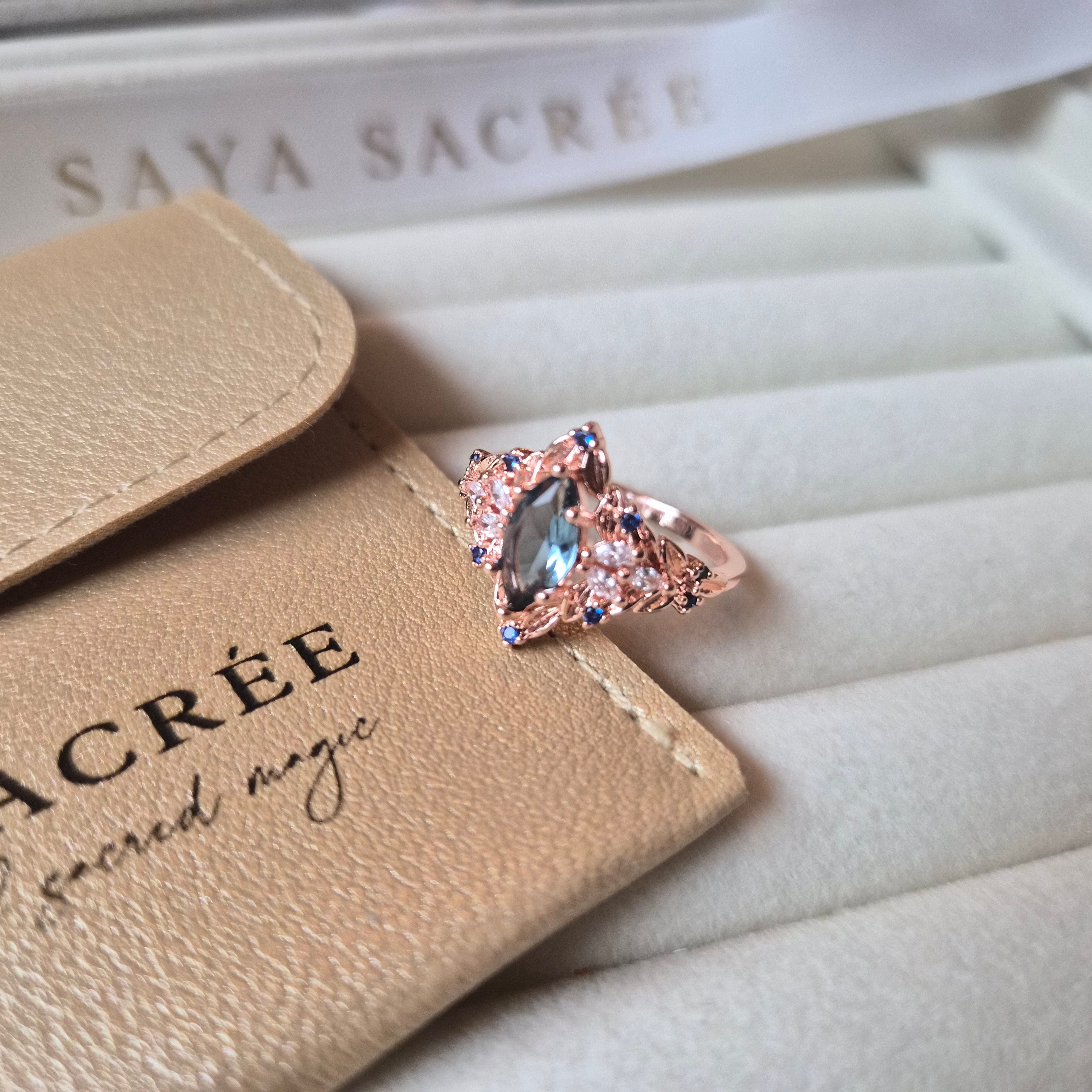 Verdant Rosé Empress Ring