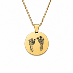 Voetafdruk ketting