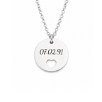 Amoré Script Necklace | ○